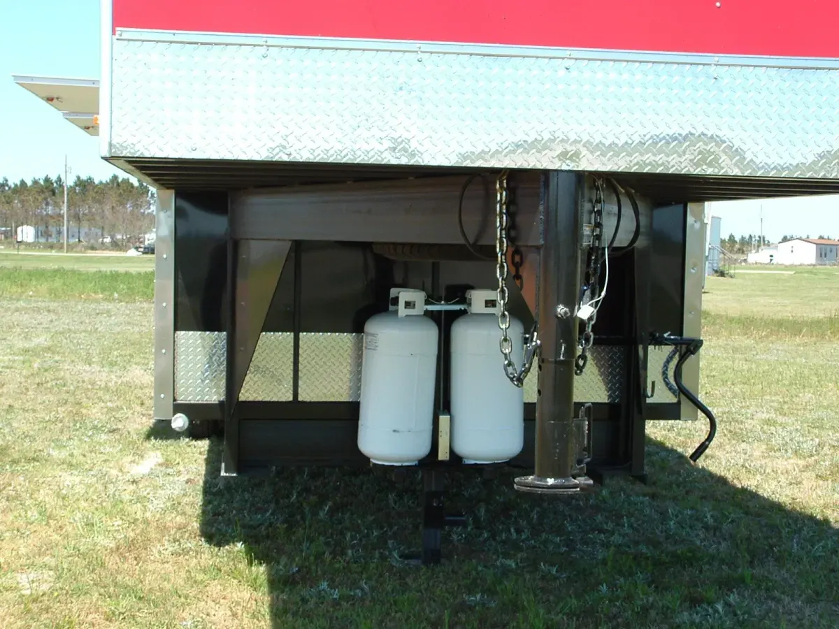 2024 7 x 26 Smoker BBQ Concession Trailer / Mobile Kitchen Cookshack Unit thumbnail 3
