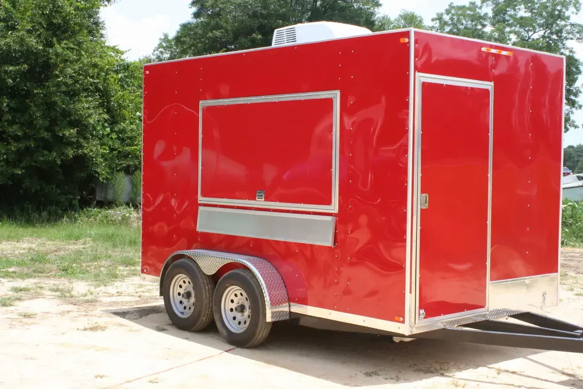 2024 7 x 12 Espresso / Coffee Concession Trailer