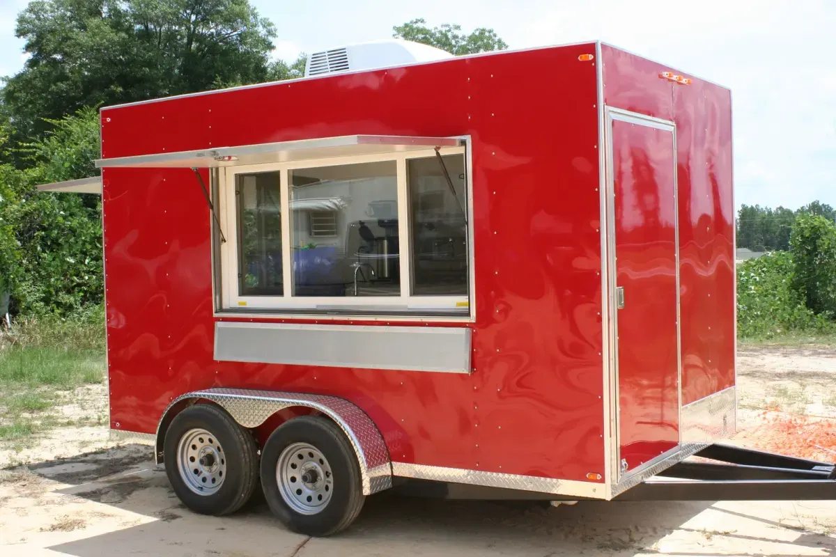 2024 7 x 12 Espresso / Coffee Concession Trailer thumbnail 2
