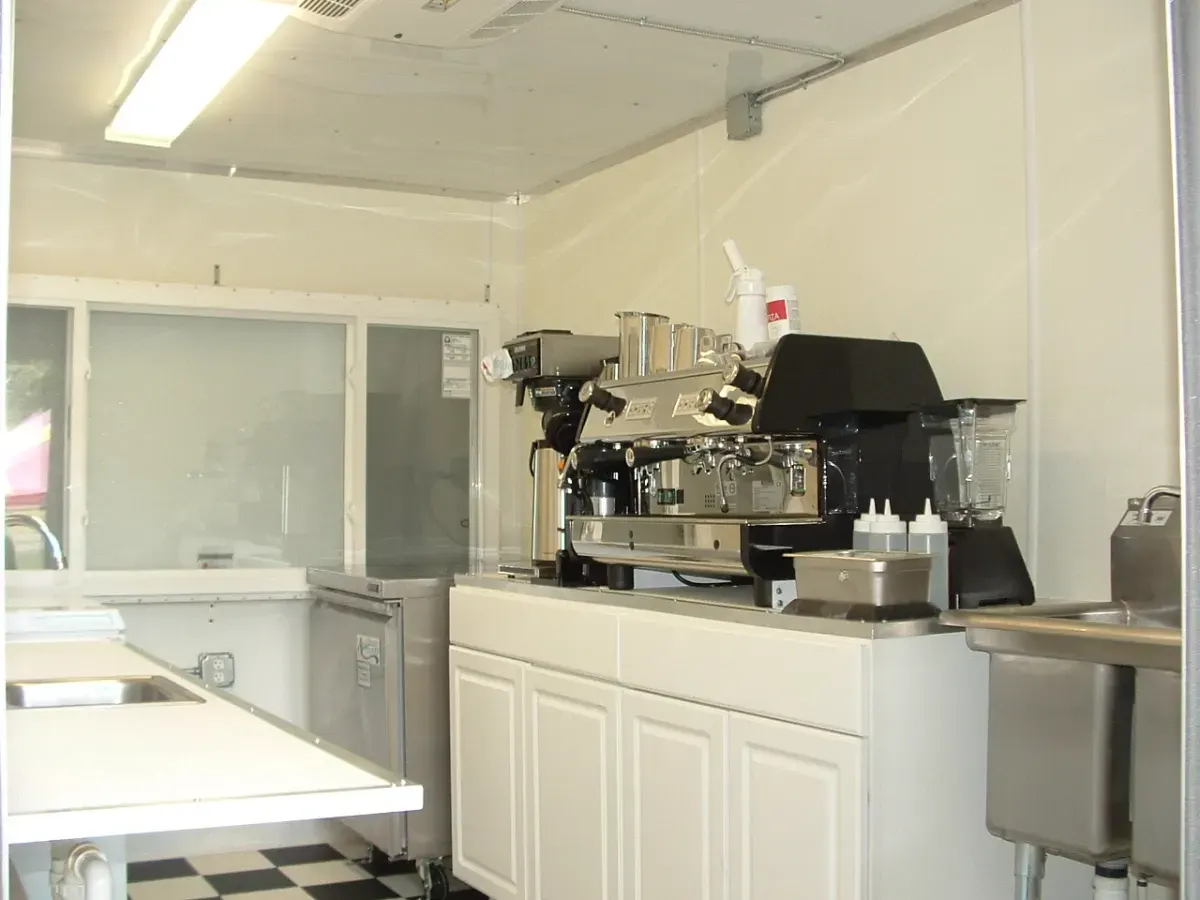 2024 7 x 12 Espresso / Coffee Concession Trailer thumbnail 4