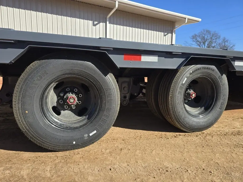 2026 down2earthtrailers 8.5X40 Deck Over Dual Tandem Gooseneck Equipment T New thumbnail 3