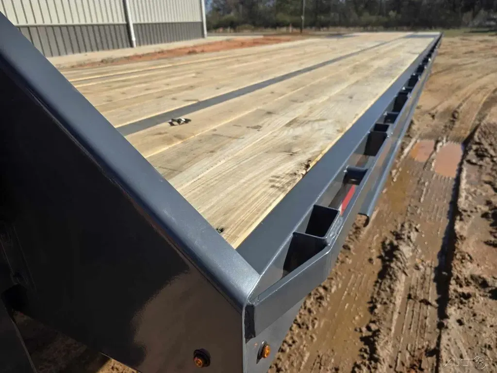 2026 down2earthtrailers 8.5X40 Deck Over Dual Tandem Gooseneck Equipment T New thumbnail 4
