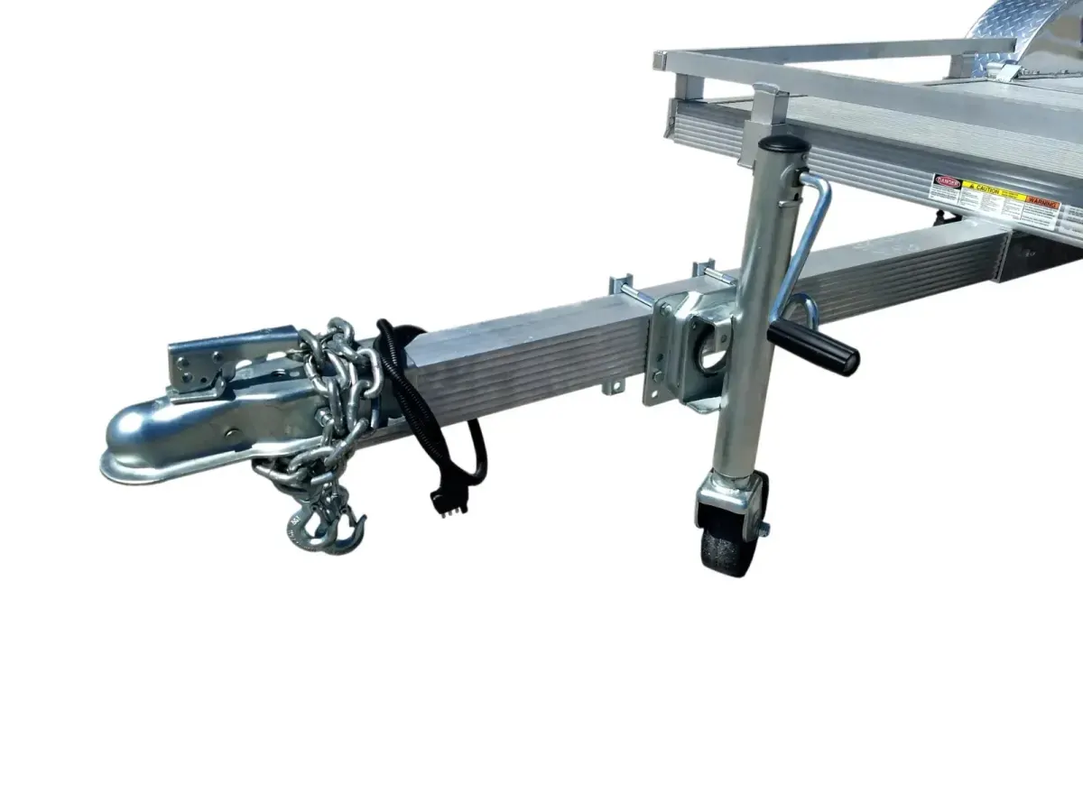 5'x9' Aluminum Utility Trailer with Fold-Flat Tailgate thumbnail 2