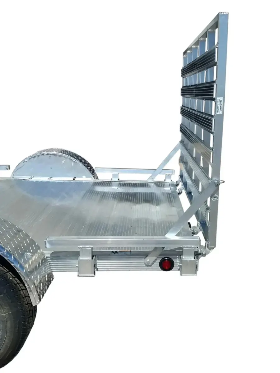 5'x9' Aluminum Utility Trailer with Fold-Flat Tailgate thumbnail 3