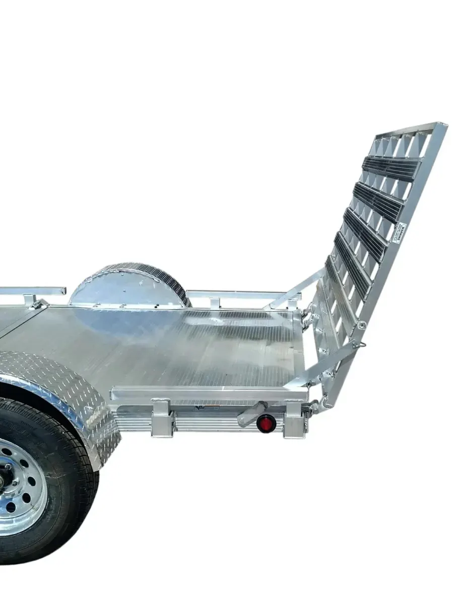 5'x9' Aluminum Utility Trailer with Fold-Flat Tailgate thumbnail 4