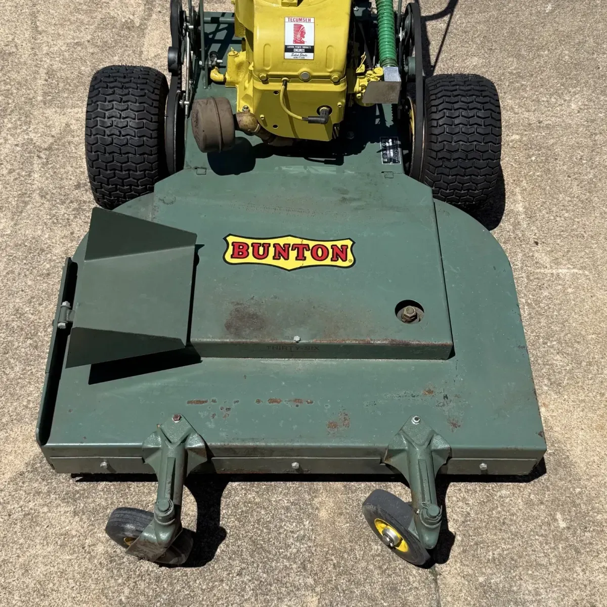 Bunton 36" Commercial Walk Behind Self Propelled Mower W/ Tecumseh 10hp thumbnail 4