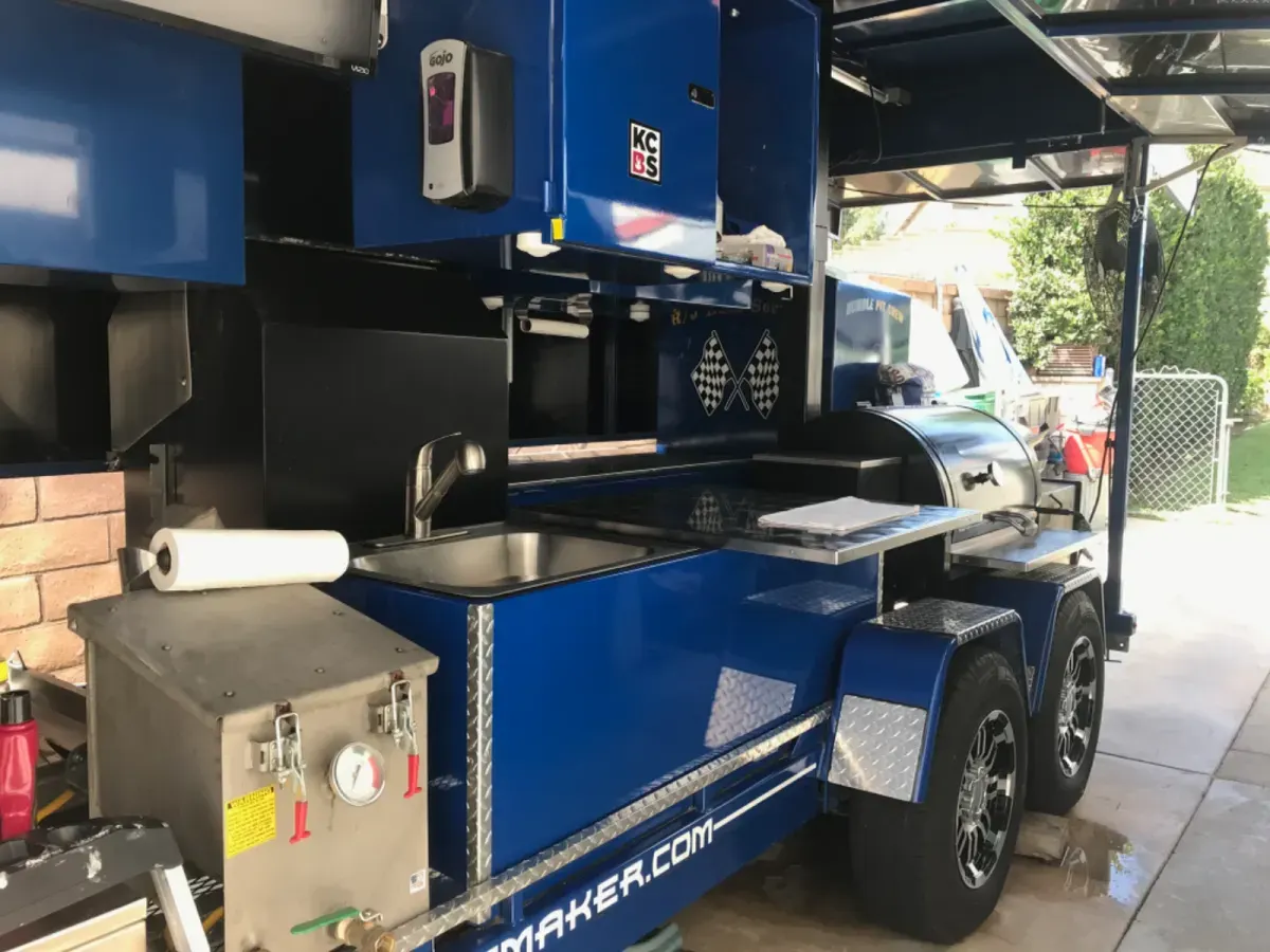 One of a kind Custom Built Pit maker Competition BBQ/ Smoker