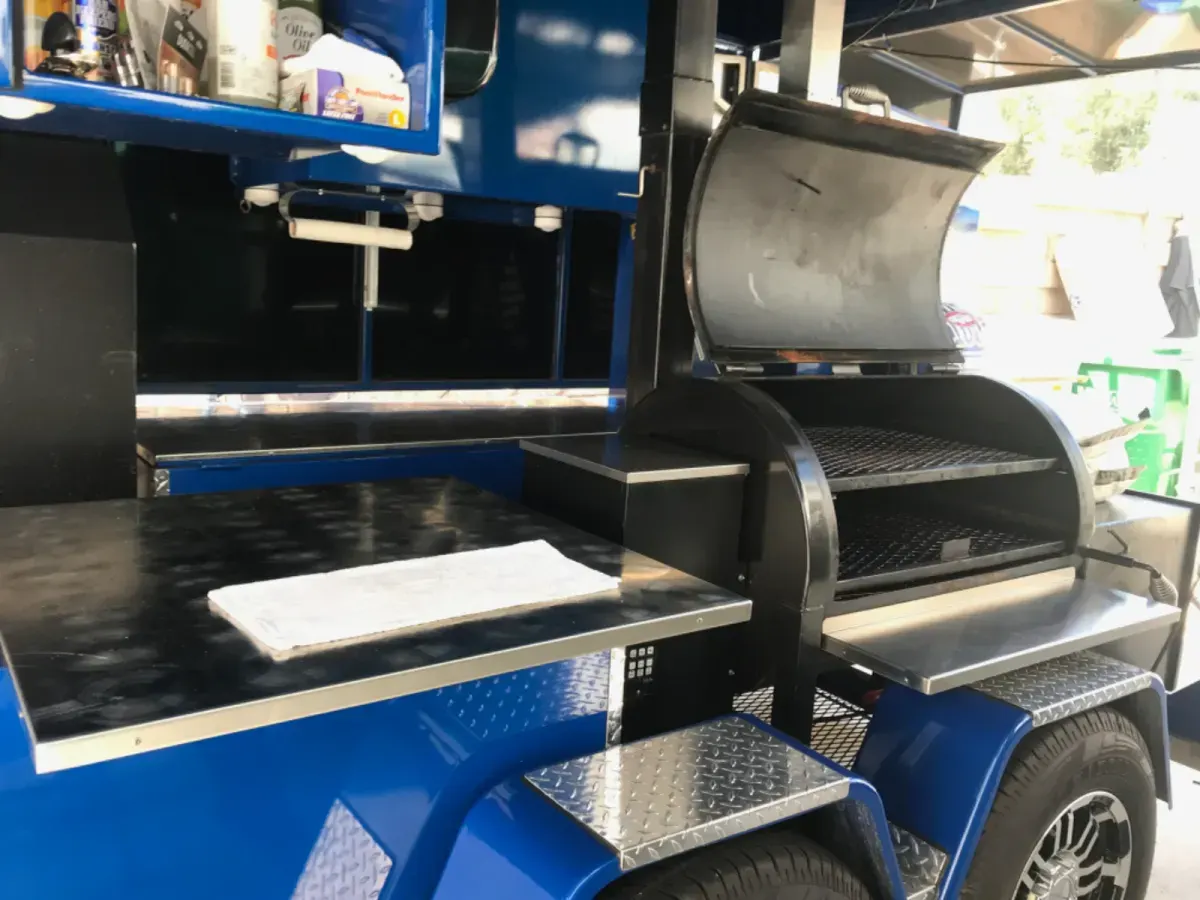 One of a kind Custom Built Pit maker Competition BBQ/ Smoker thumbnail 2