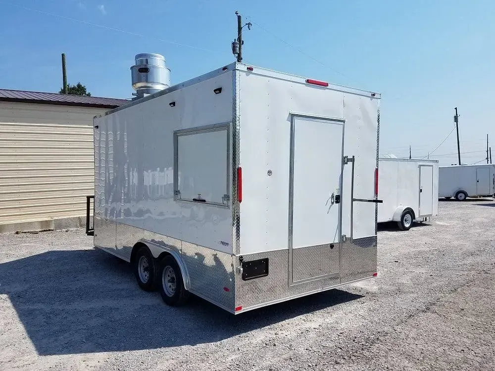 Drink Bar Trailer Concession Square Bakery Food Truck Fully Equipped thumbnail 2
