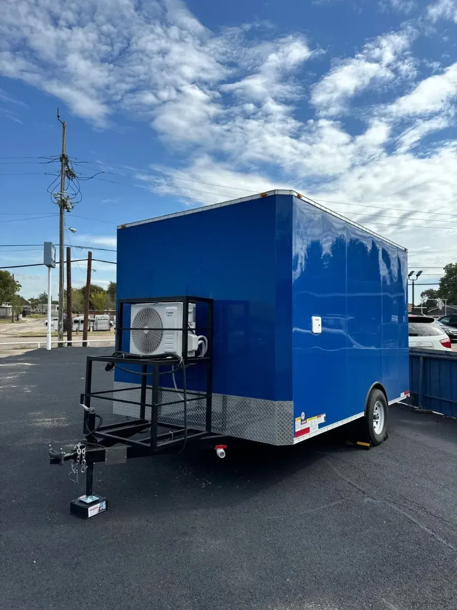 Enclosed Food Trailer with Air Conditioning