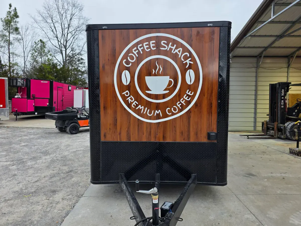 Fast Food Truck Kiosk Coffee Trailer Taco Concession Food Trailer
