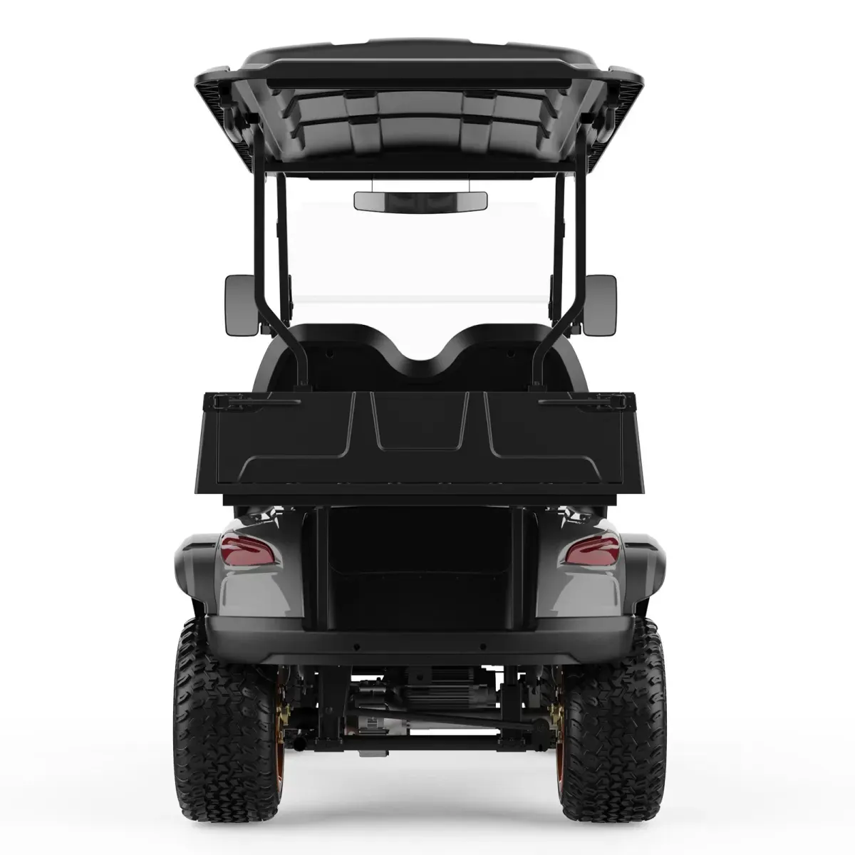 Grey 2-Seater Golf Cart 48V 5KW thumbnail 2