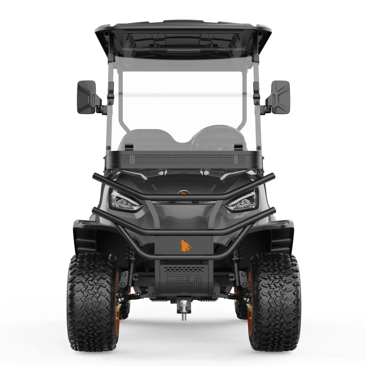 Grey 2-Seater Golf Cart 48V 5KW thumbnail 3