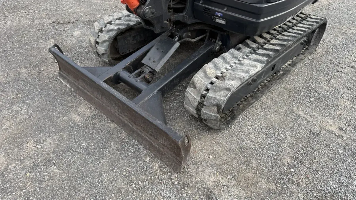 2018 KUBOTA KX71-3S MINI EXCAVATOR - AUX HYD - 2 SPD - QUICK ATTACH BUCKET thumbnail 2