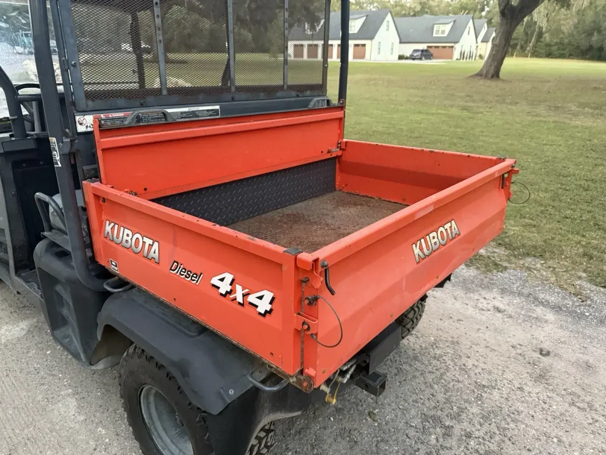 2015 Kubota RTV 1140 UTILITY VEHICLE - SXS /UTV - 4X4 - HYD DUMP BED - DIESEL thumbnail 2