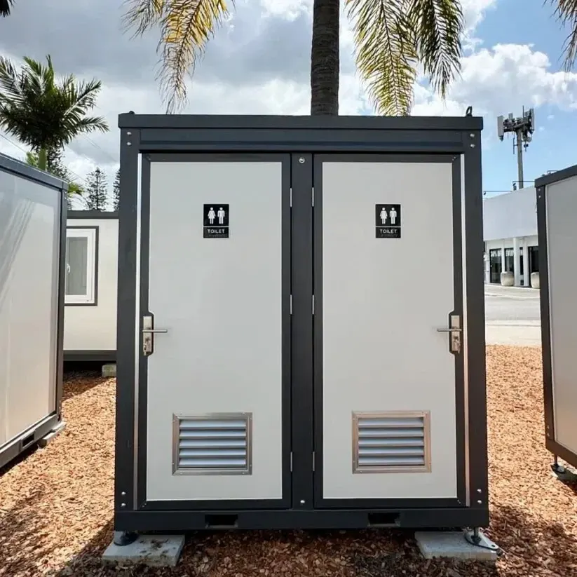 Luxury 2 Restroom Trailer Toilet thumbnail 2