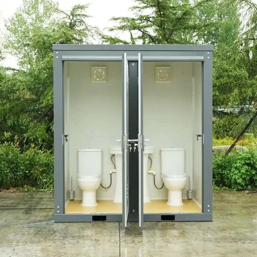 Luxury 2 Restroom Trailer Toilet thumbnail 3