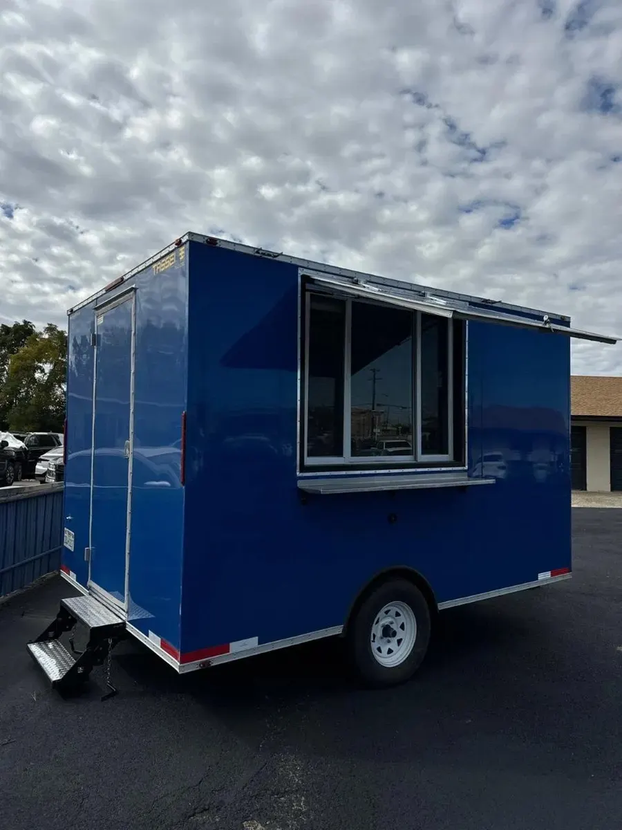 Mobile Food TruckTrailer Snack Cart Pizza Food Trailer