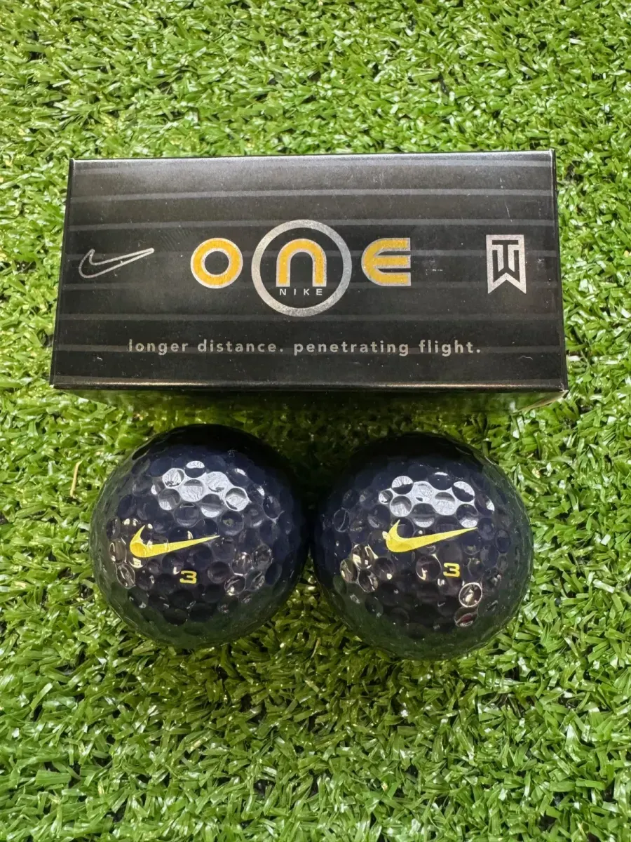 Nike Black on Black BOB golf balls Collector Edition Tiger Woods WM Phoenix Open
