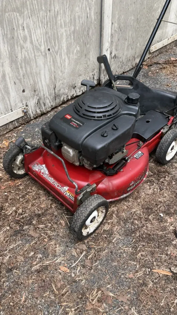 CALL LOCAL PICKUP ONLY Torro Commercial Proline Push Mower Vintage Honda Runs thumbnail 2