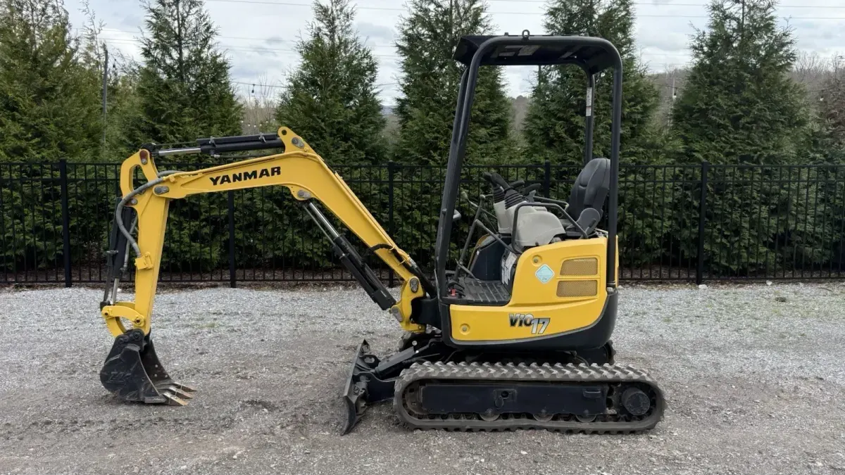 2018 YANMAR VIO17 MINI EXCAVATOR - EXTENDABLE TRACKS - 2 SPD - READY TO WORK
